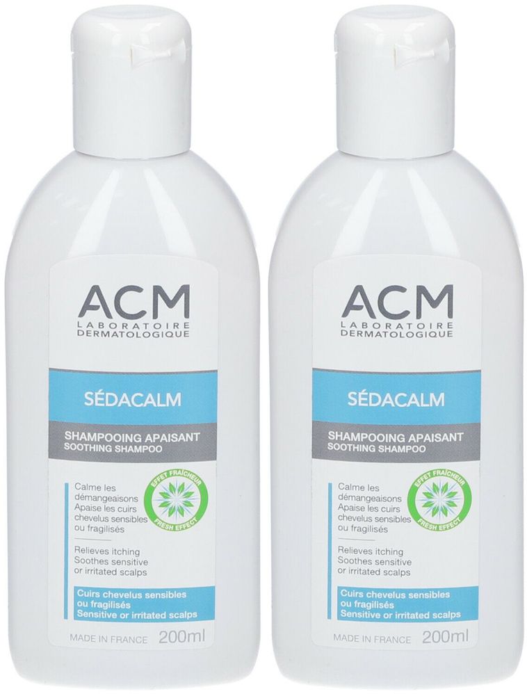 ACM Sédacalm Shampooing Apaisant x2 2x200 ml Shampoo