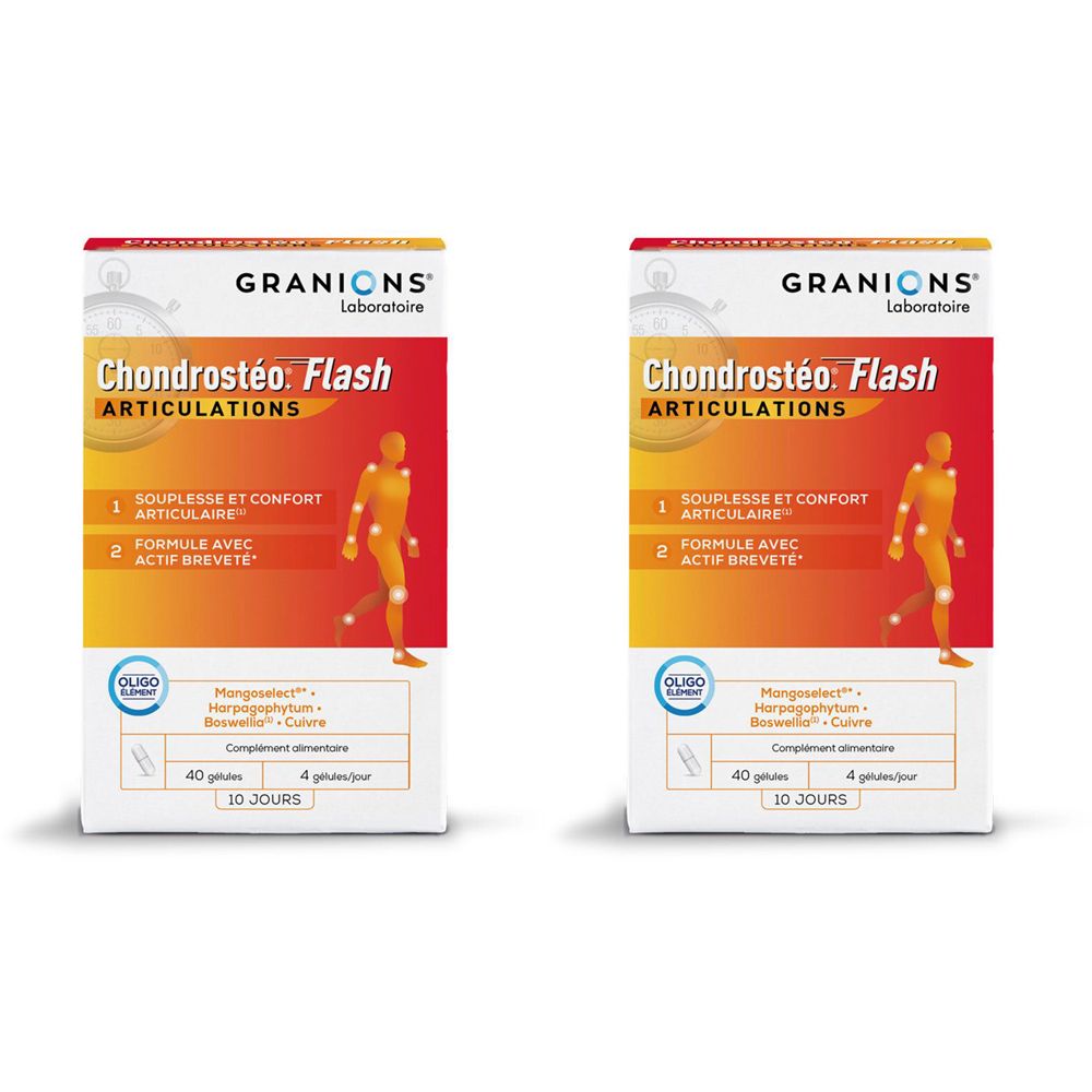 Granions®+Chondrosteo®+Flash+Articulation