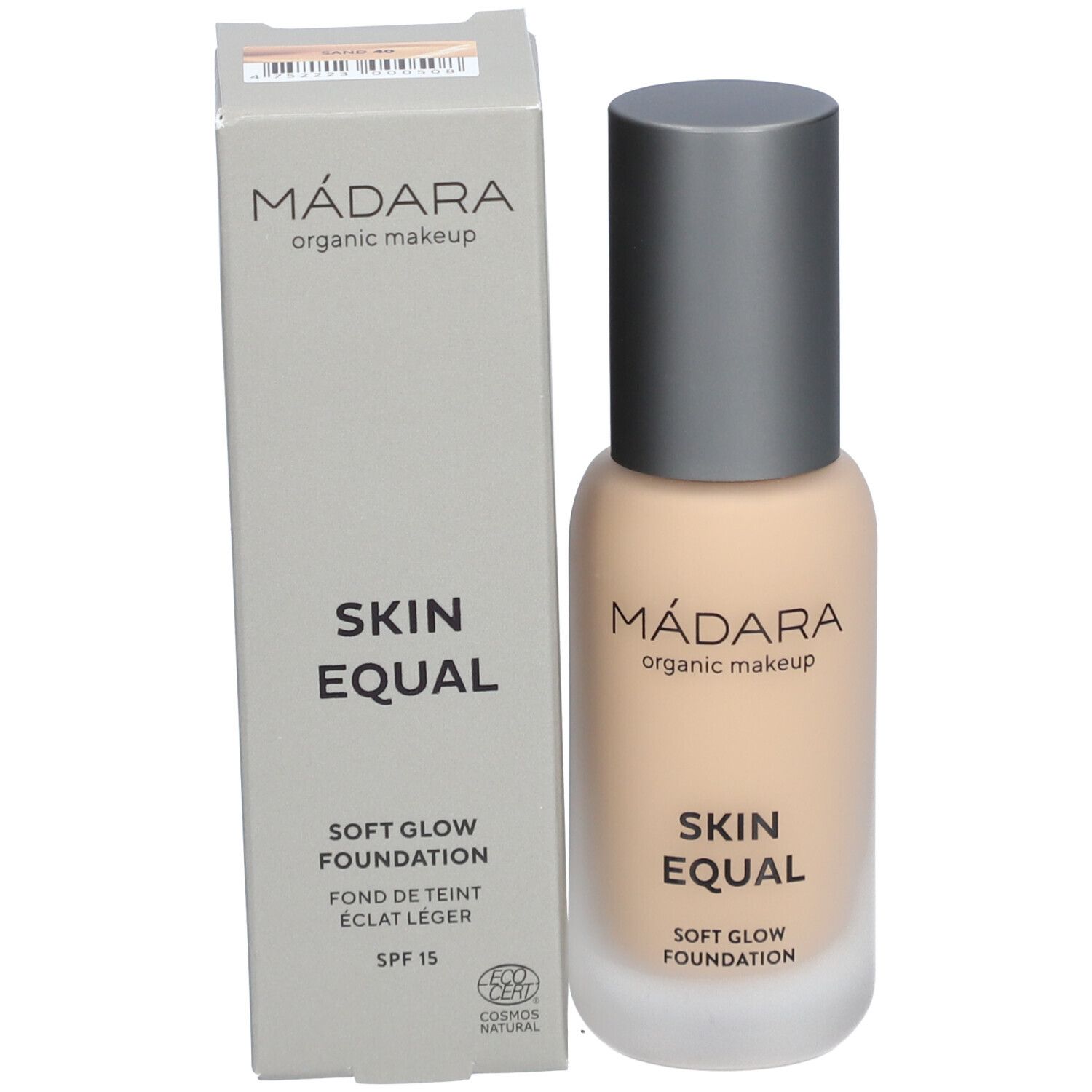 mádara Madara Equal Base Soft Glow Spf15 40 Sand