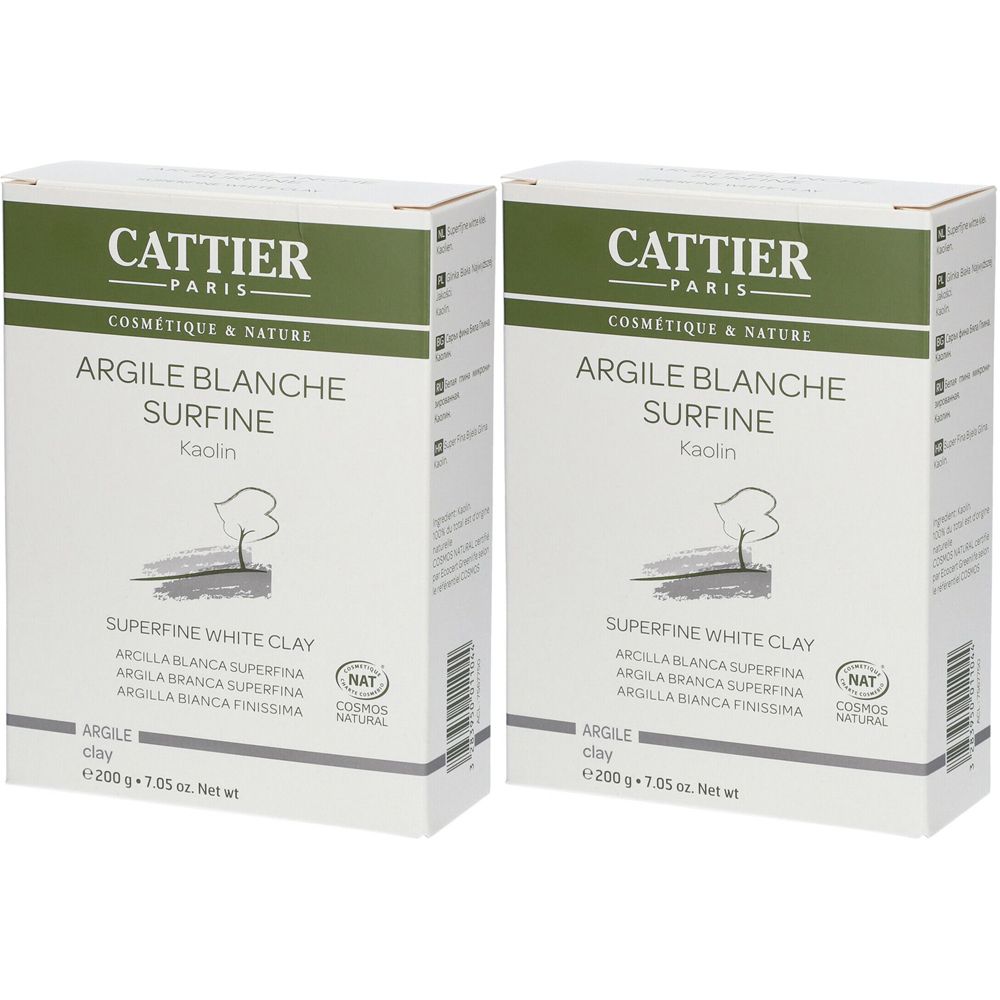 Cattier Argile Blanche Surfine
