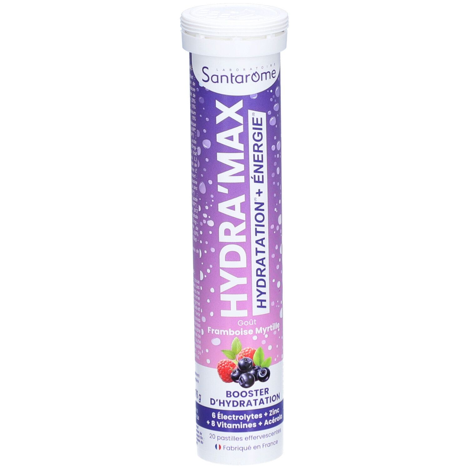 Santarome Hydra'Max Booster d’Hydratation Framboise Myrtille