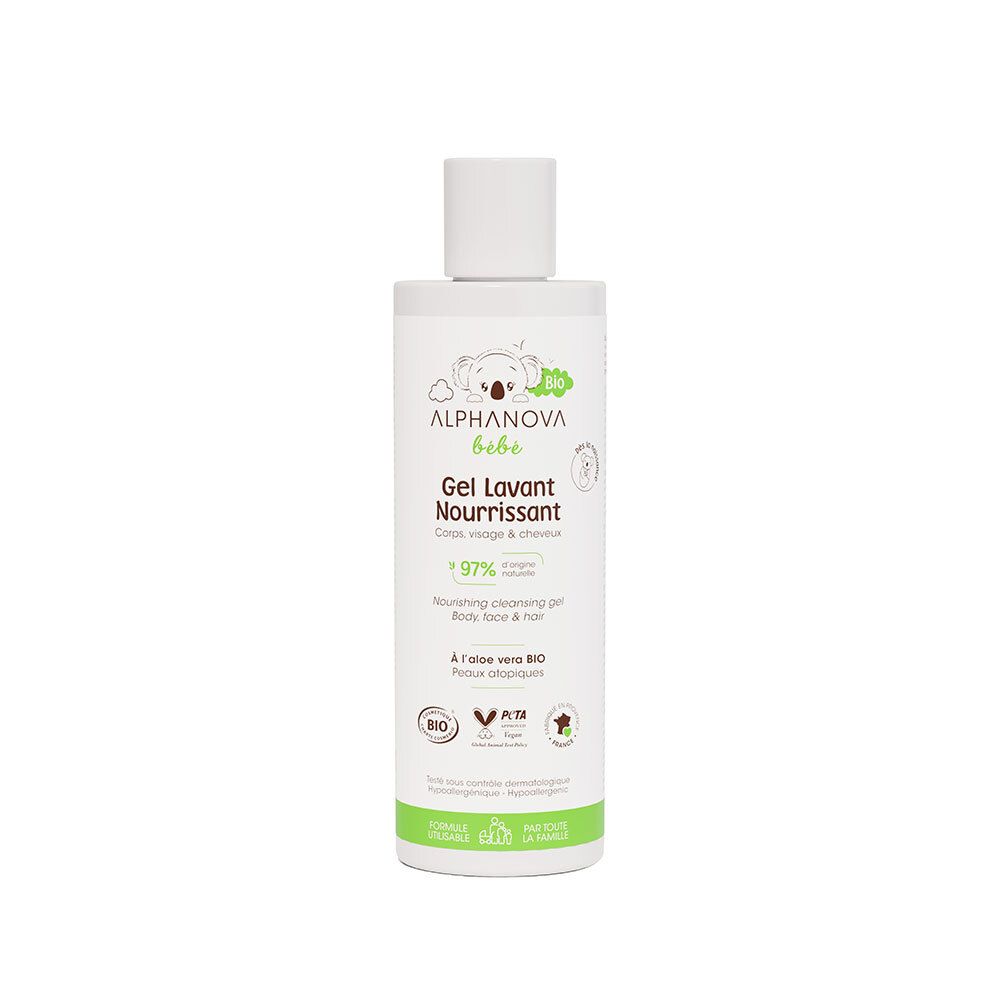 Alphanova Bébé Gel Lavant Nourrissant