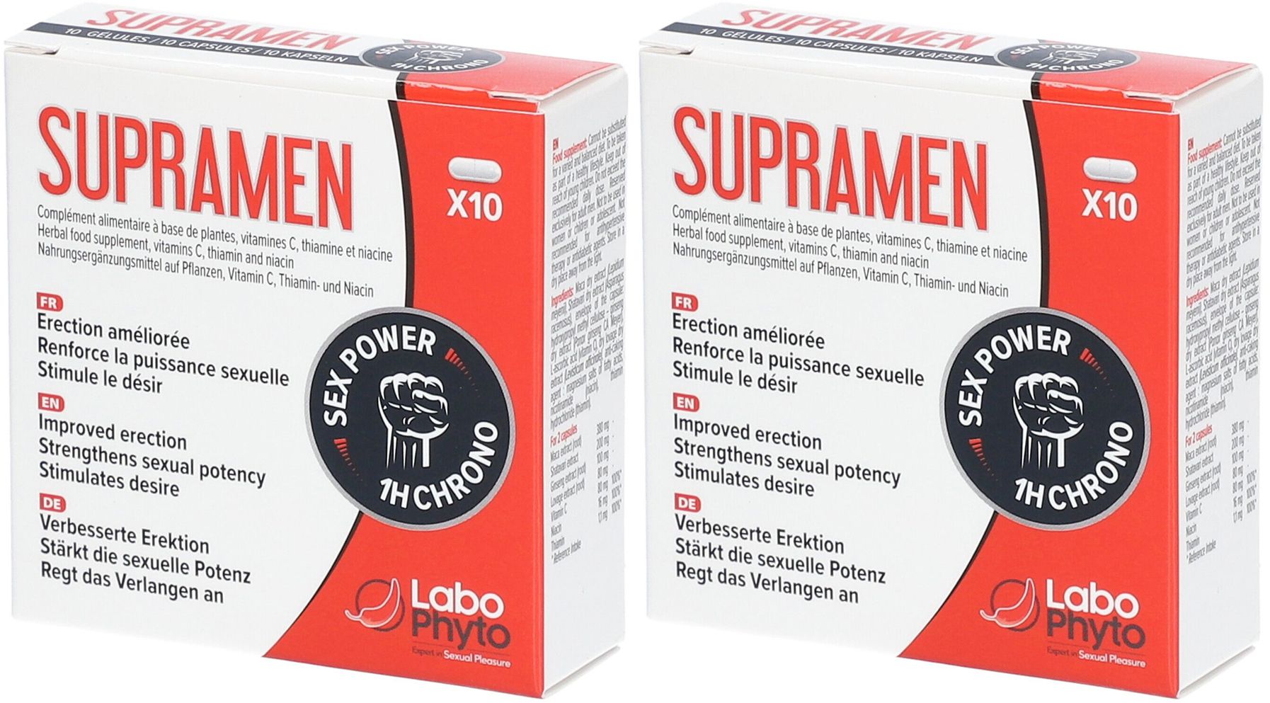 Labophyto Supramen Erection améliorée