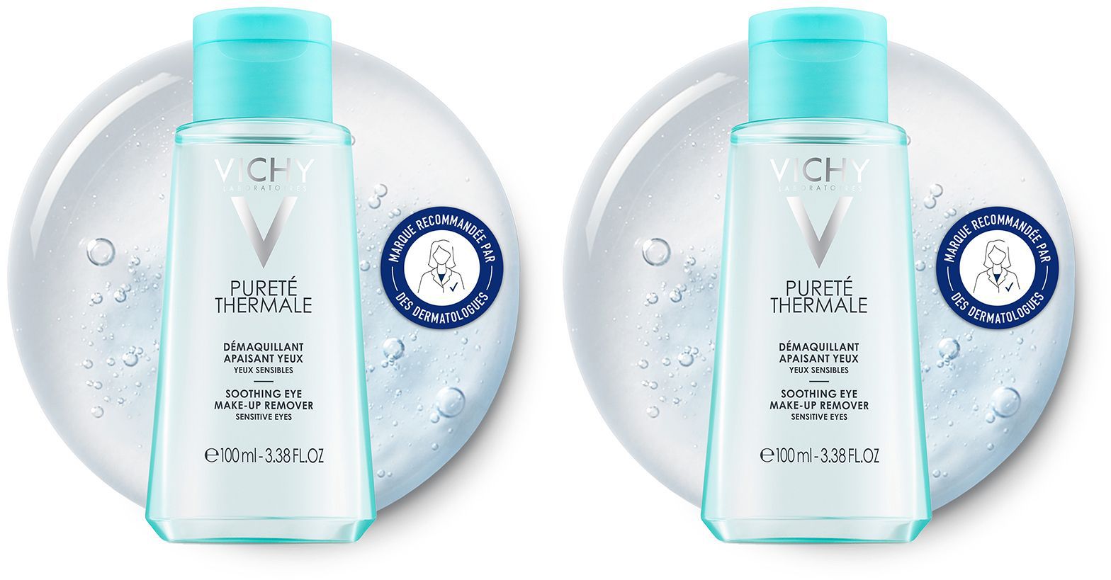 Vichy Pureté Thermale Démaquillant pour les yeux