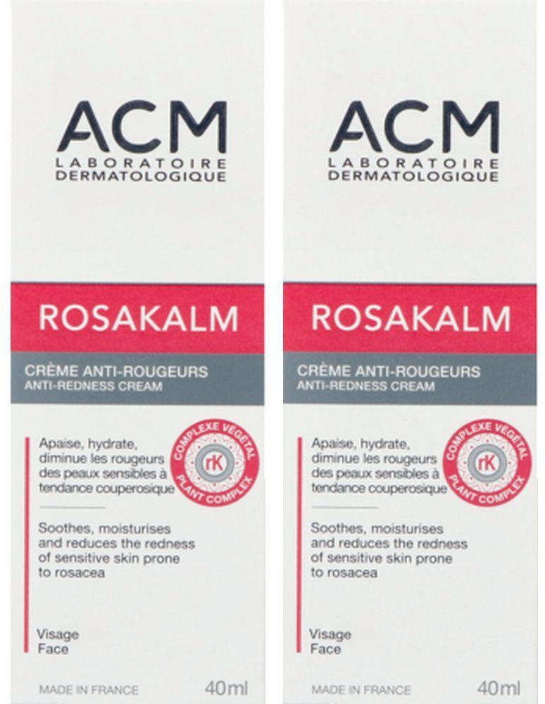 Rosakalm Creme a rougeurs x2 2x40 ml Hautcreme