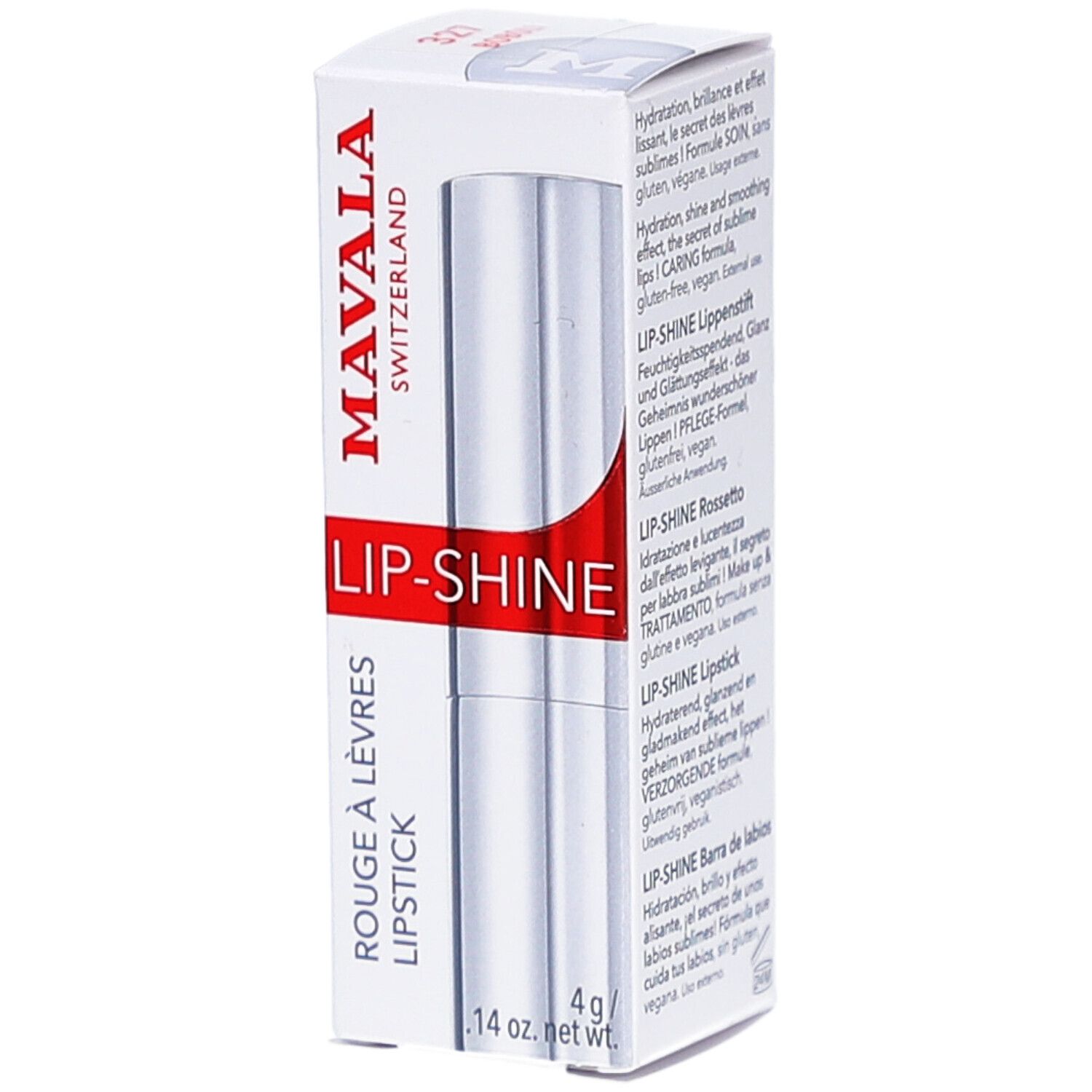Mavala Lip-Shine R/Lev Boboli 327 4 g Make up