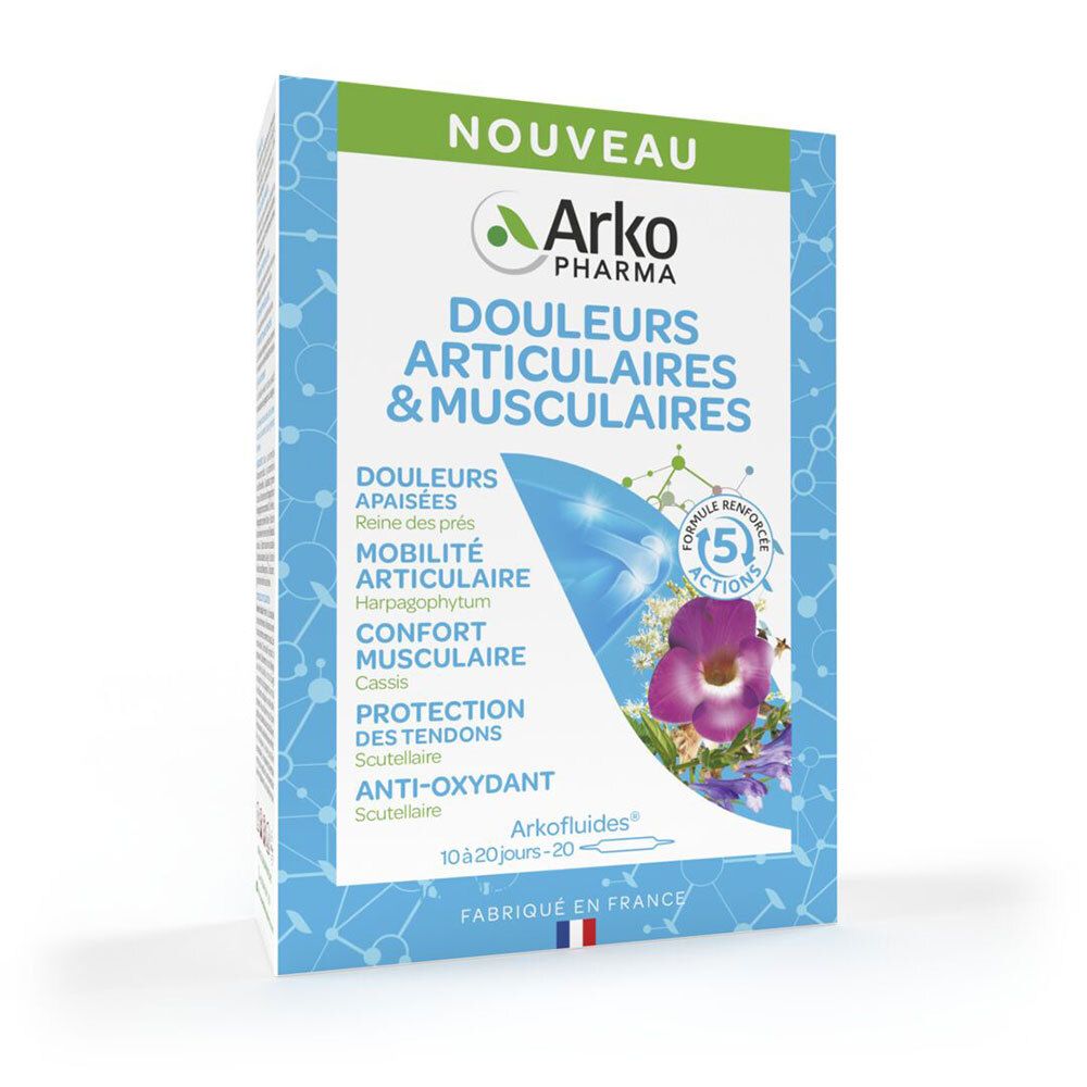 Arkopharma+Arkofluides+Douleurs+Articulaires+et+Musculaires
