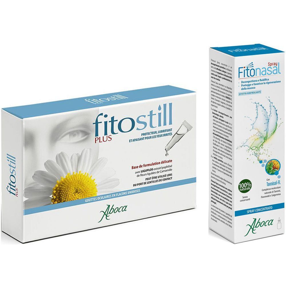 Set Fitostill Plus Goutes occulaires + Fitonasal Spray concentré