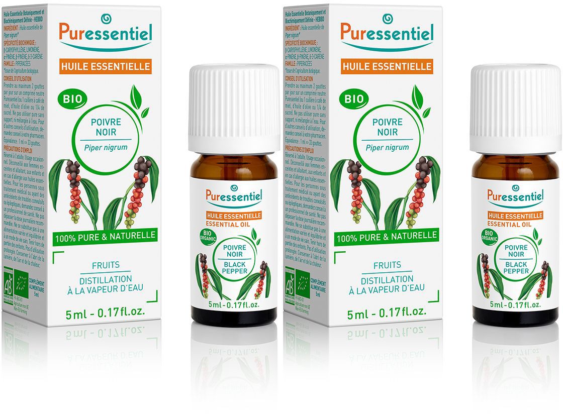 Puressentiel Huile Essentielle Poivre Noir BIO