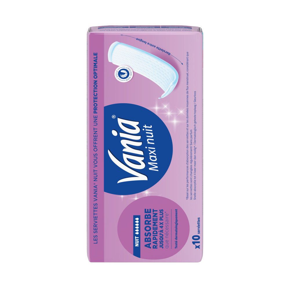 VANIA Maxi Nuit 10 pc(s) Serviette hygienique view 2