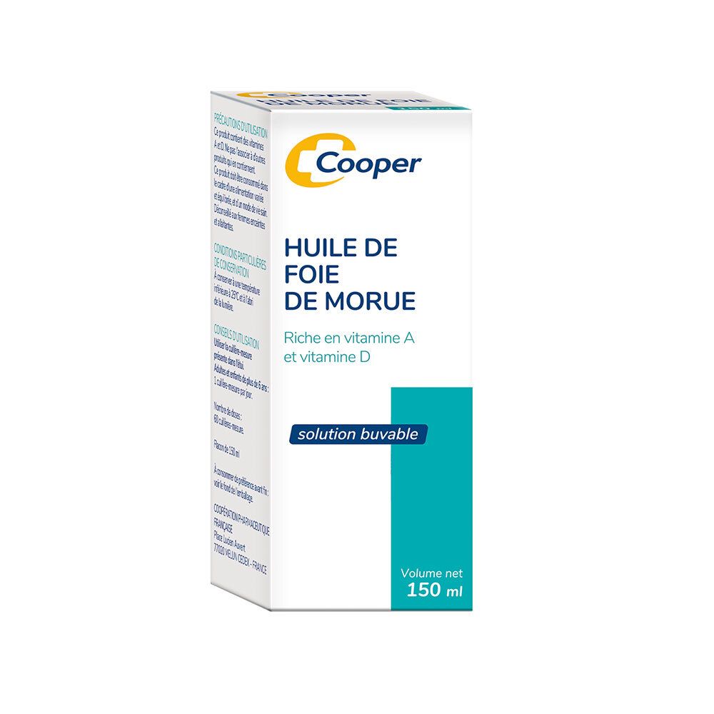 Cooper Dorschleberöl - Reich an Vitamin A und D