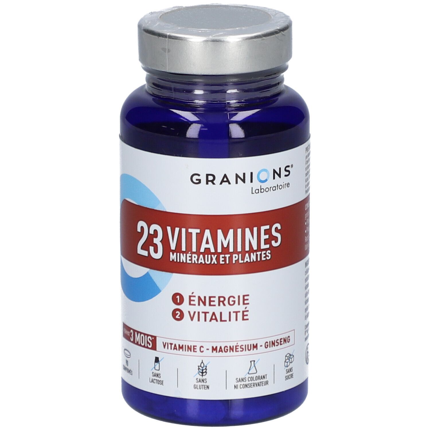 GRANIONS 23 vitamines, mineralen en kruiden 90 Gecomprimeerde tabletten