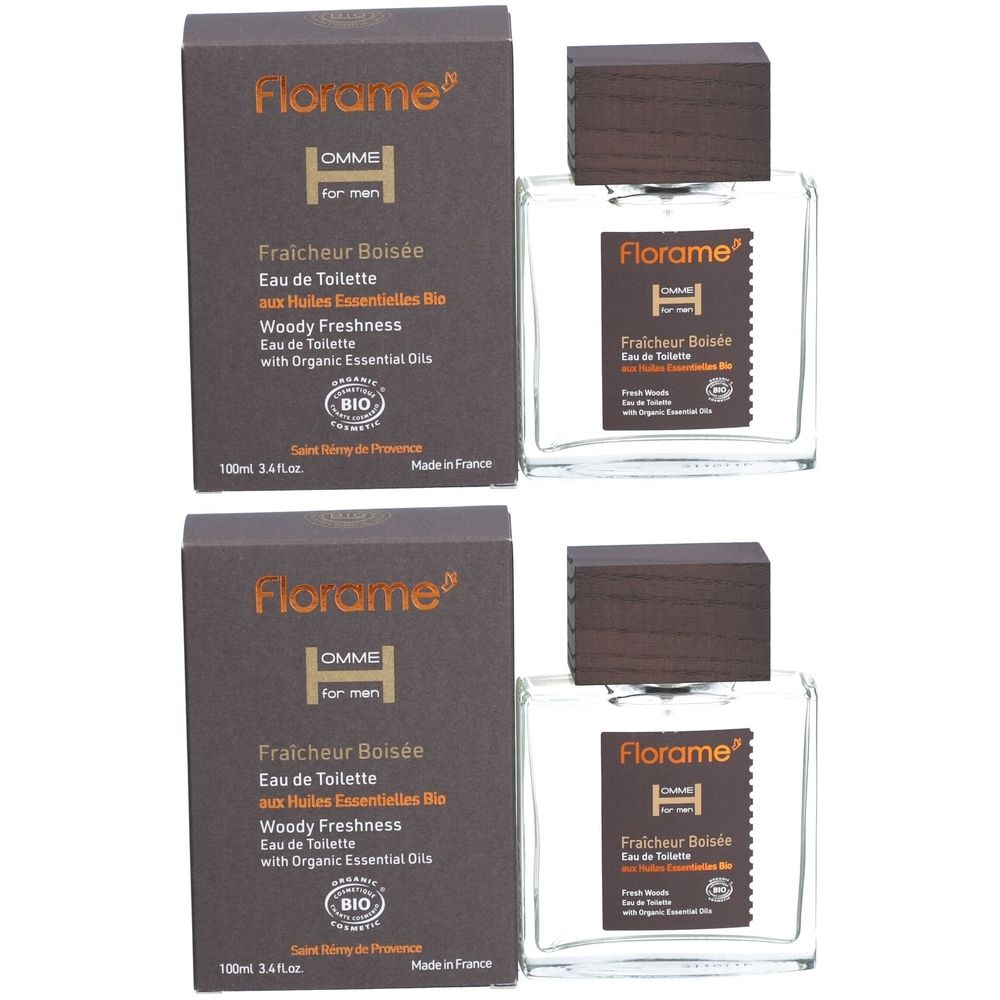 Florame Homme Eau de Toilette Fraîcheur Boisée