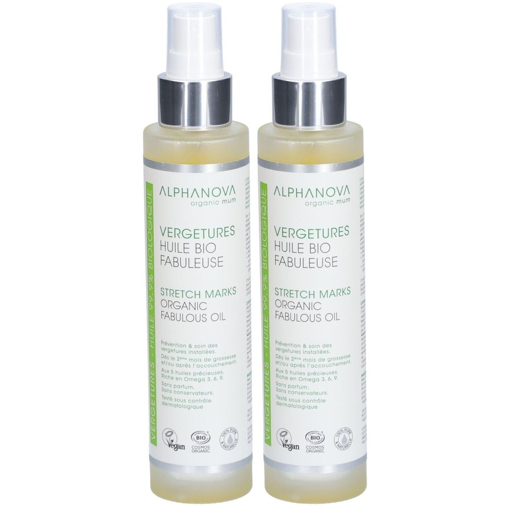 Alphanova Huile Vergetures Fabuleuse BIO | Alphanova Organic MUM