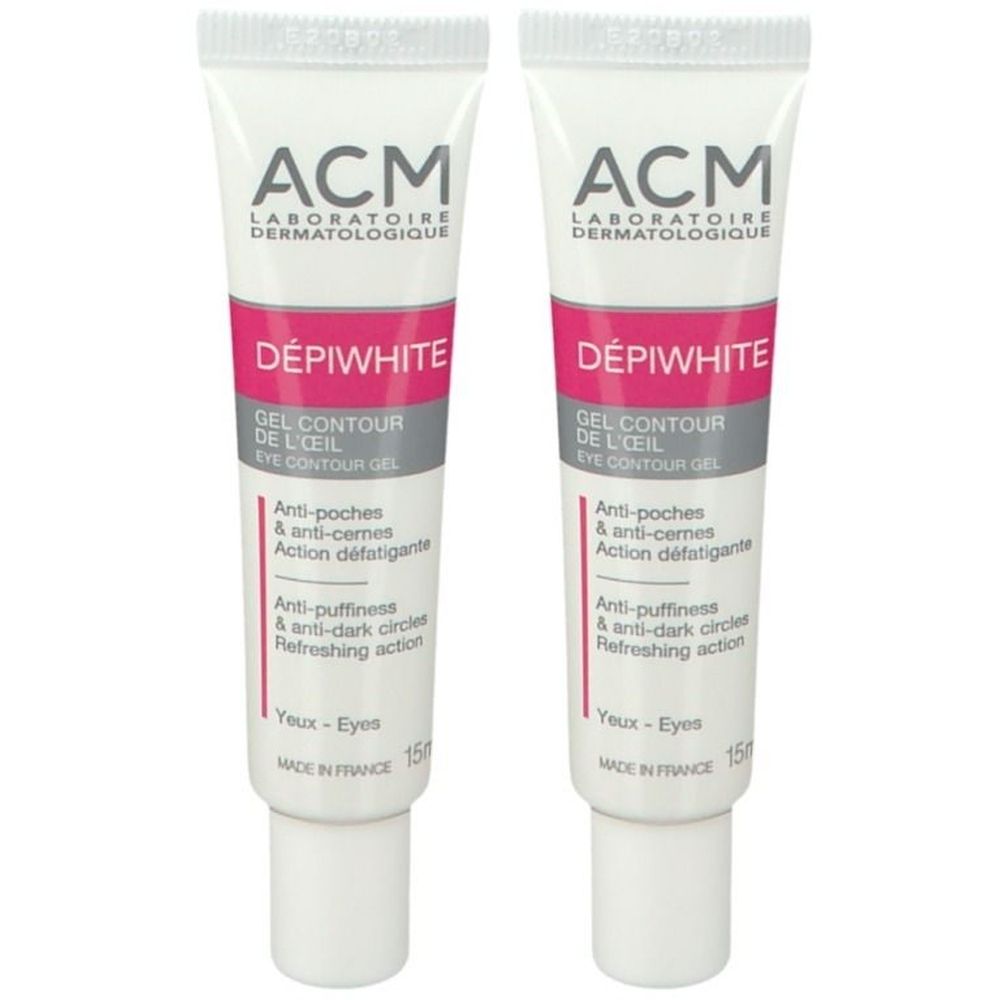 Dépiwhite GEL Contour DE L'oeil - Gel contour des yeux. tube 15 ml x2 2x15