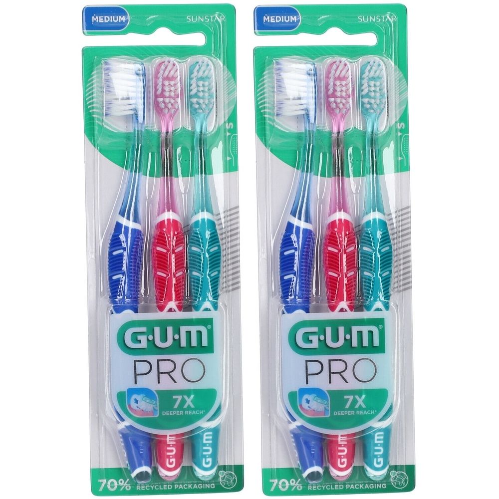 Gum® Technique PRO Zahnbürste Erwachsene medium