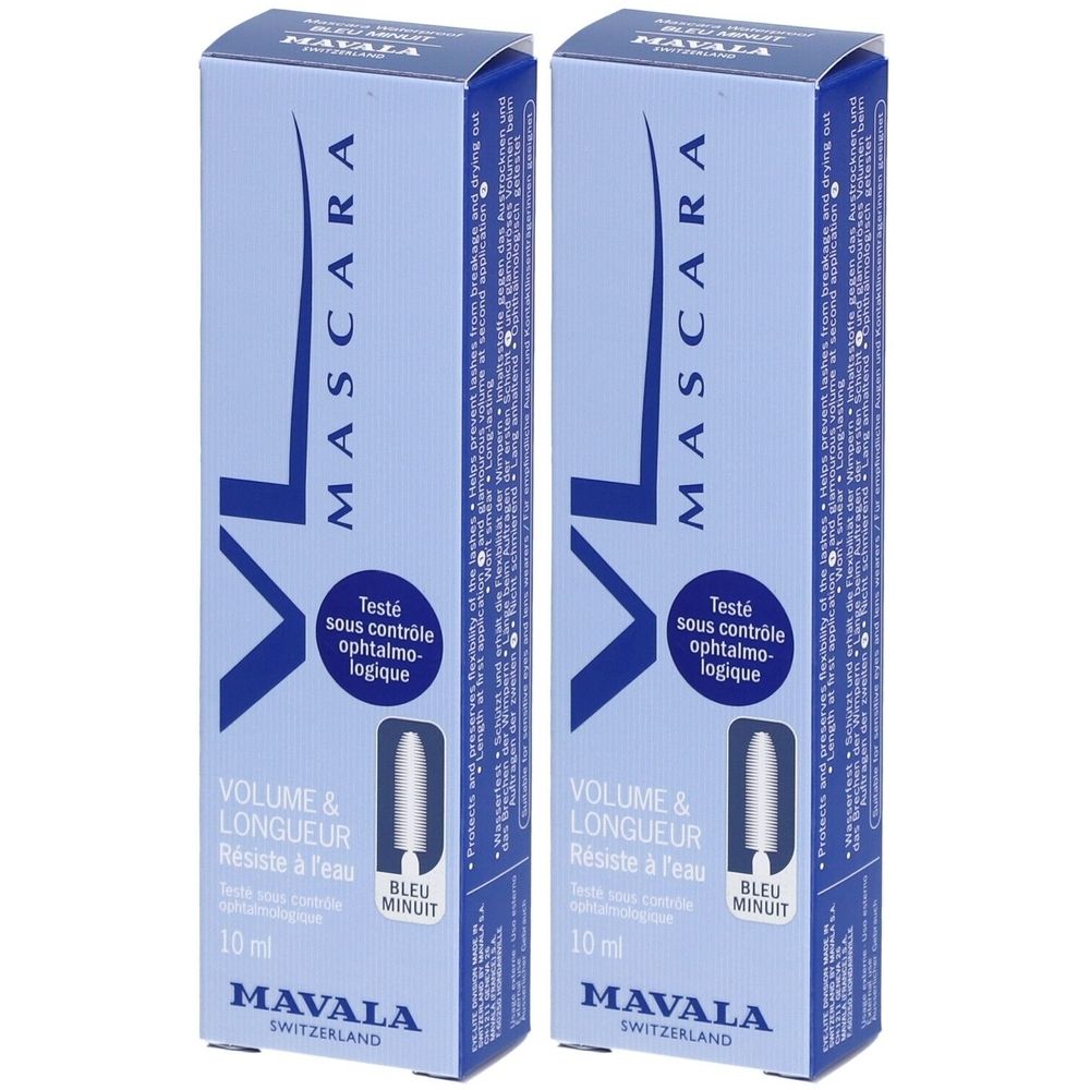 Mavala Mascara Waterproof Bleu Minuit