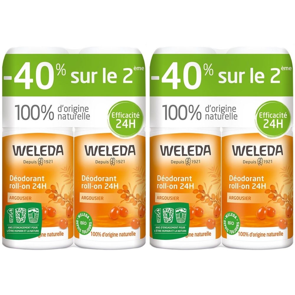 Weleda 24h Deo Roll-on Sanddorn