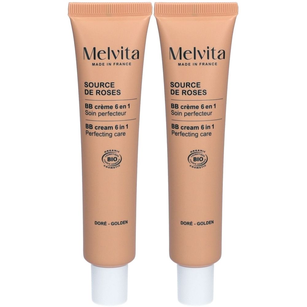 Melvita Source de Roses BB Cream 6 in 1 Golden