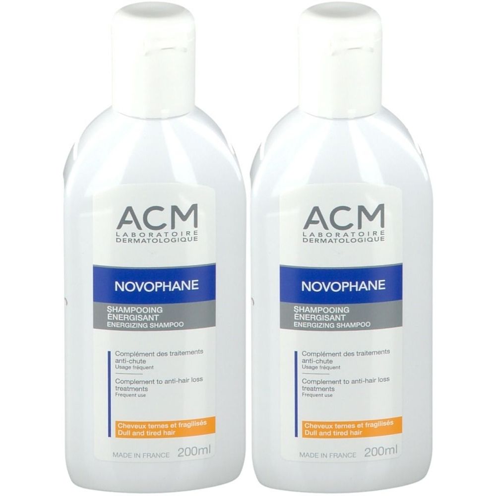 Novophane Shampoing Energisant - énergisant. fl 200 ml x2 2x200 Shampoo