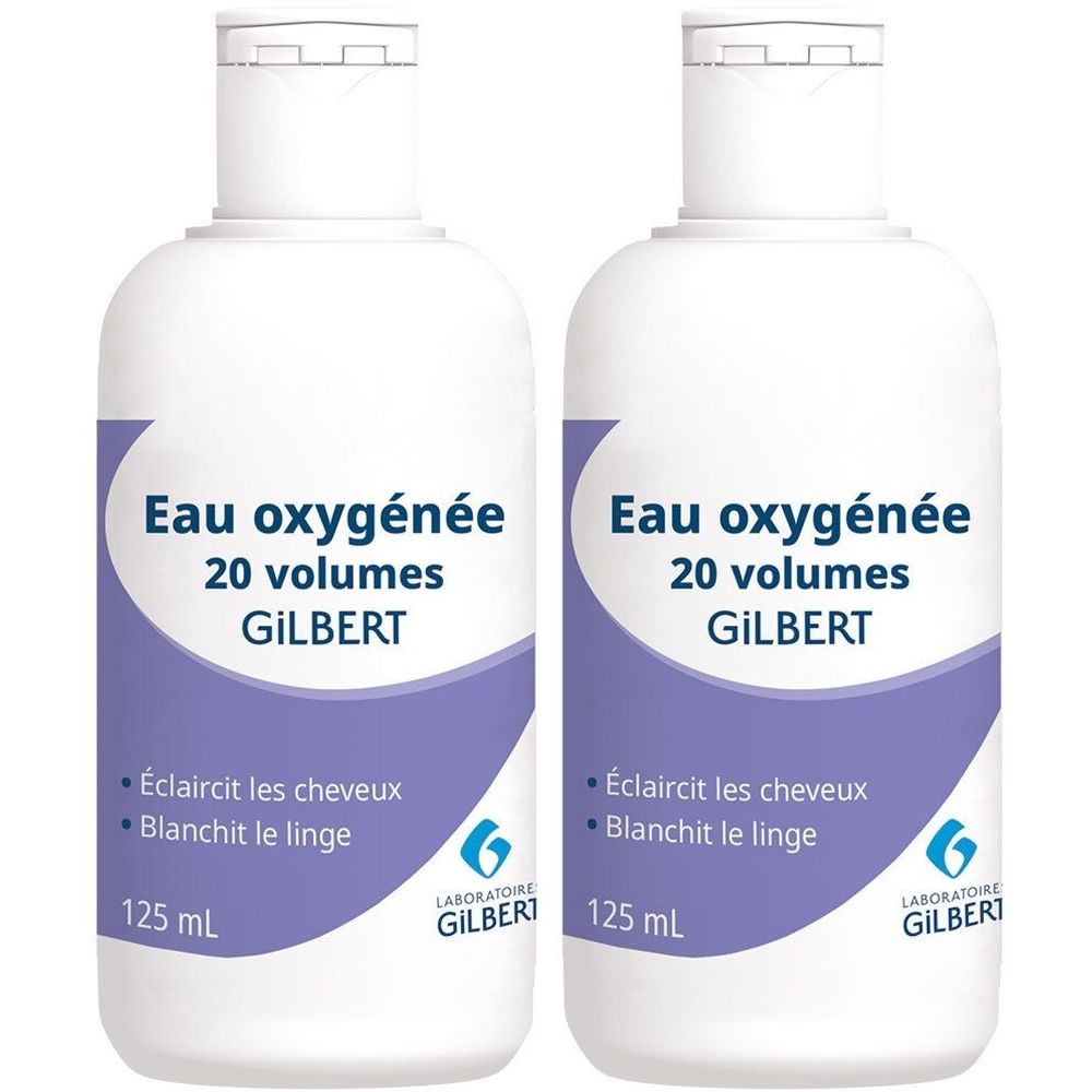 Gilbert+EAU+Oxygenee+20+Volumes+-+Eau+oxygenee+stabilisee+à+20+volumes.++-+fl+125+ml