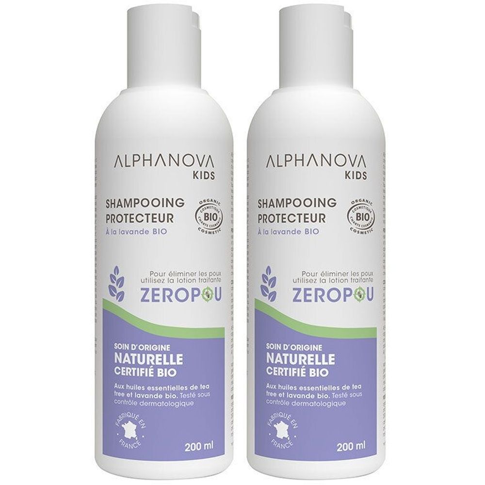 Alphanova Lavendel-Shampoo mit BIO-Zertifizierung | ALPHANOVA KIDS