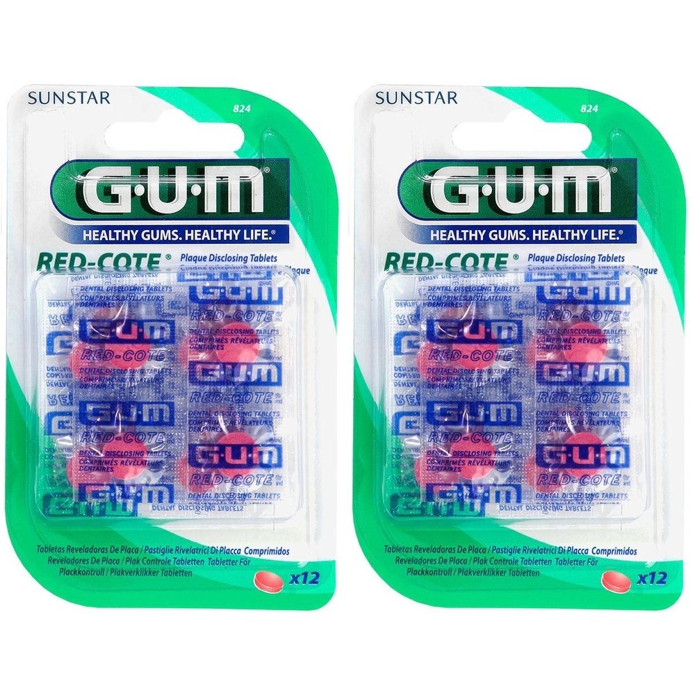 Gum® Red cote Plaque-Entwickler