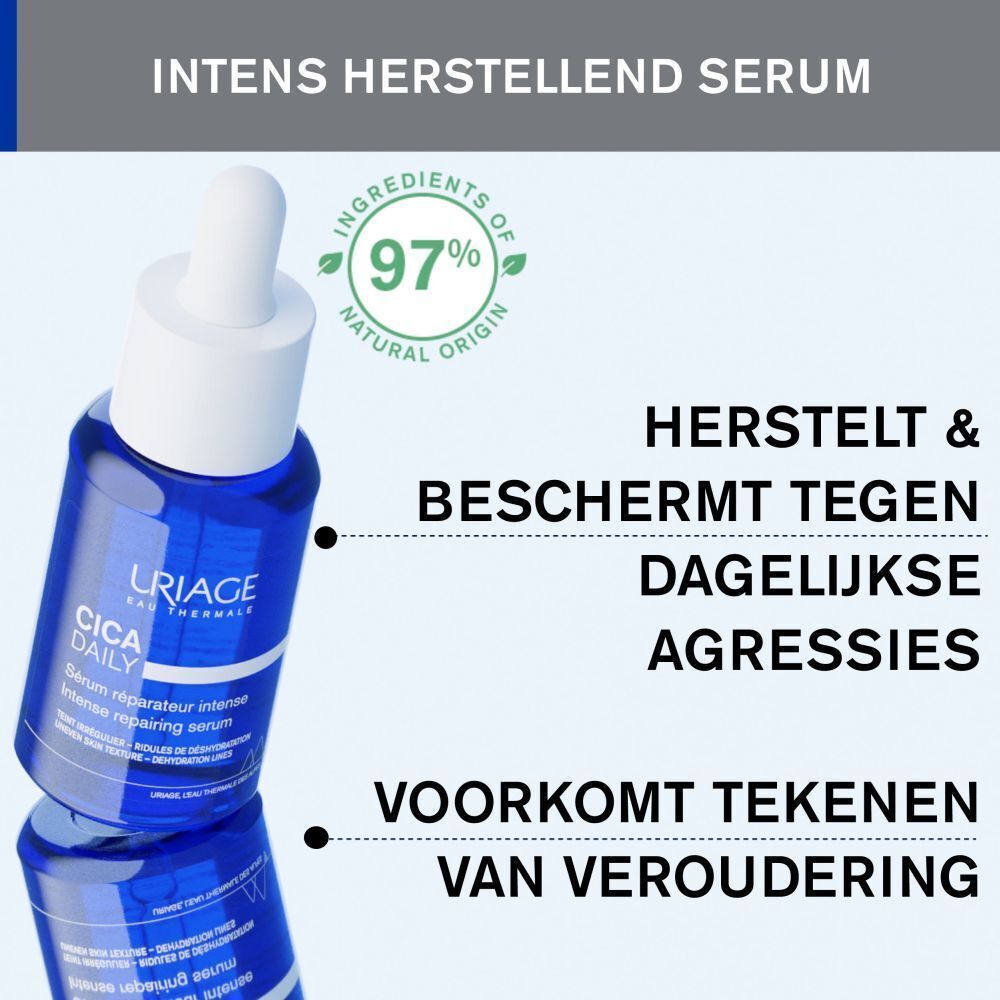 Uriage Eau Thermale watercrème in een tube met dispenser en een vouwdoos.