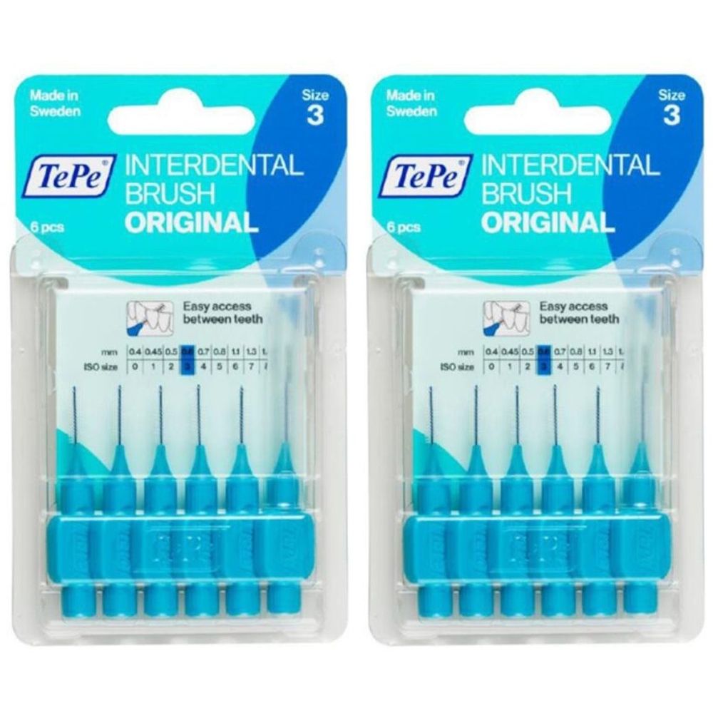 TePe® Interdental Brush 0,6 mm blau X-Soft