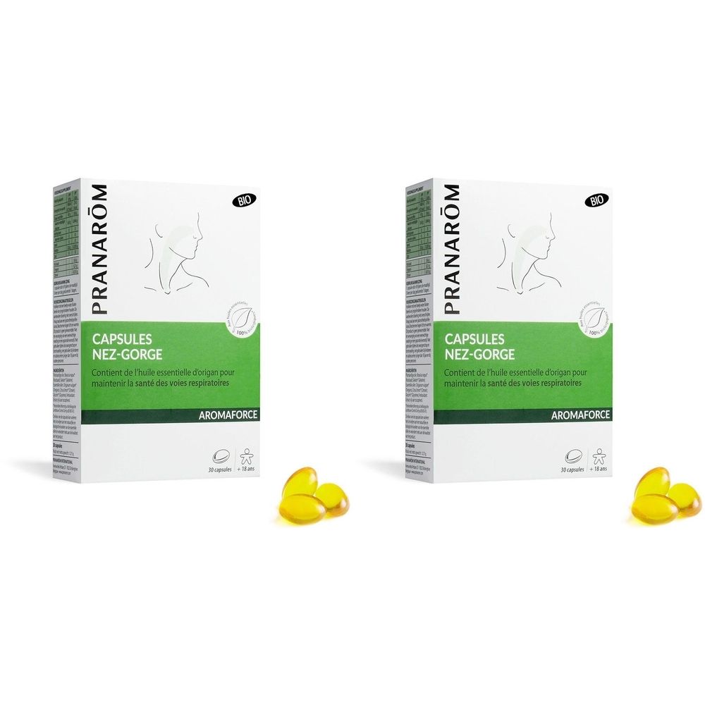 Pranarôm Aromaforce Hals-Nasen-Kapseln