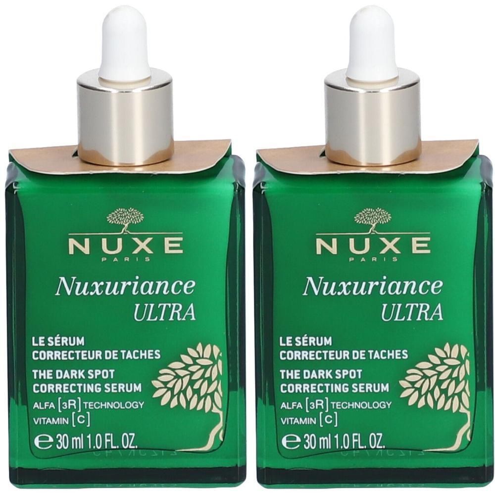Nuxe Hair Prodigieux: Twee flessen paarse shampoo.