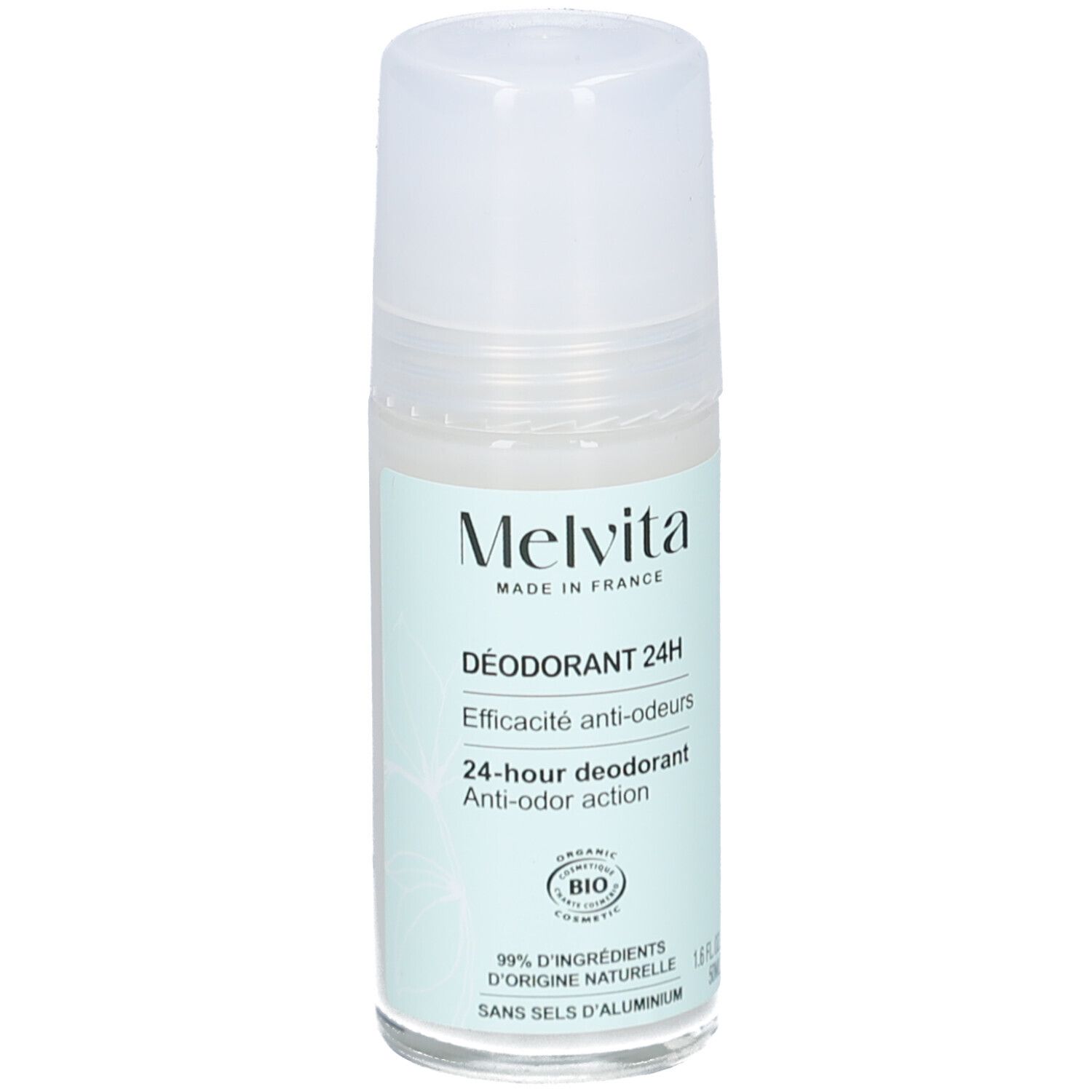 Melvita® 24H Bio-Deodorant Roll-On – Aluminiumfrei & vegan