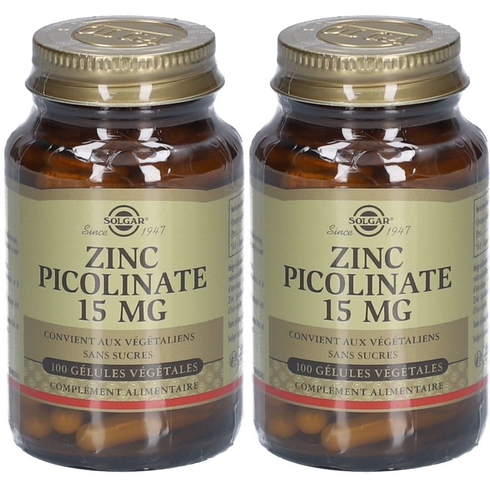Solgar+Zinc+Picolinate+15+mg