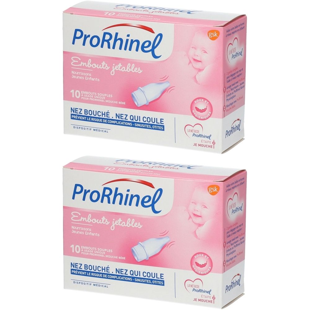 ProRhinel® embouts jetables souples