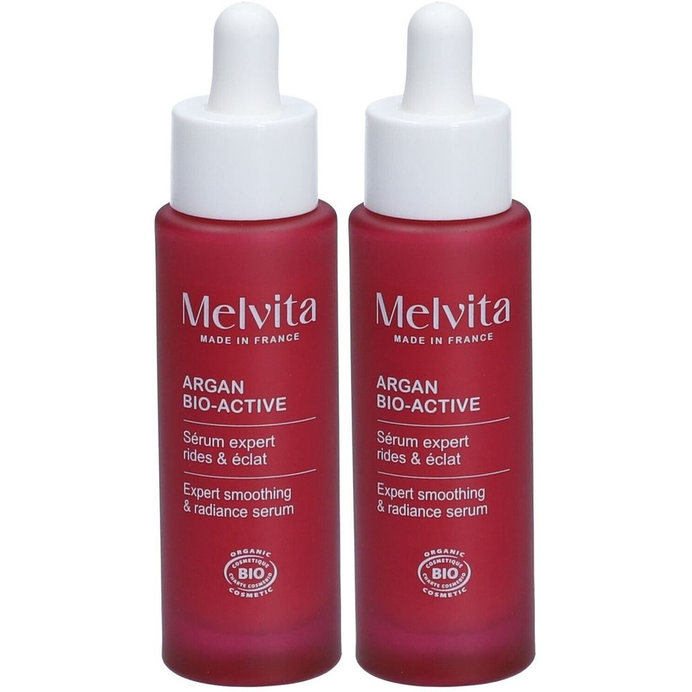 Melvita Expert Serum Falten & Ausstrahlung mit mikrobiotischem Bio-Arganöl