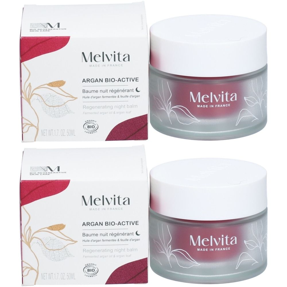 Melvita Regenerierender Nachtbalsam Argan Bio Active