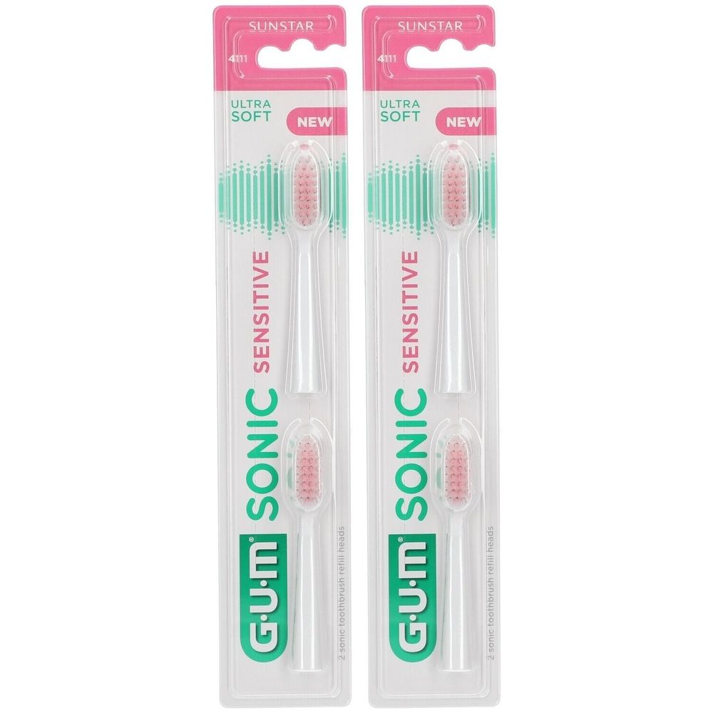 Gum® Sonic Sensitive Ersatzbürstchen