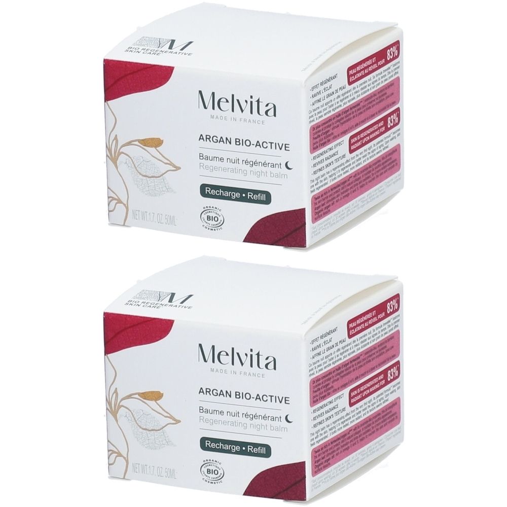 Melvita Argan Bio-Active Regenerierender Nachtbalsam Bio