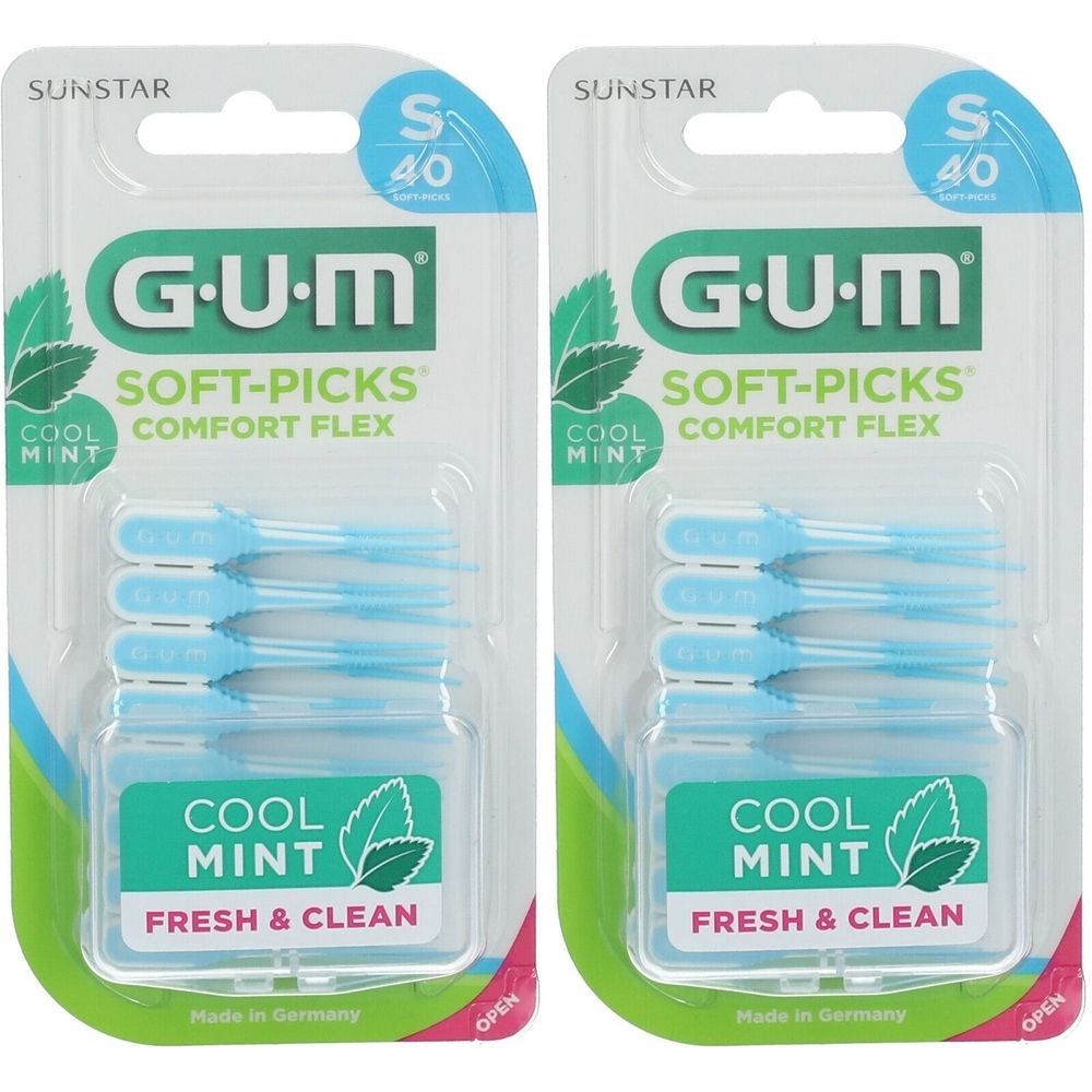 Gum® Soft-Picks® Comfort Flex Klein Minze