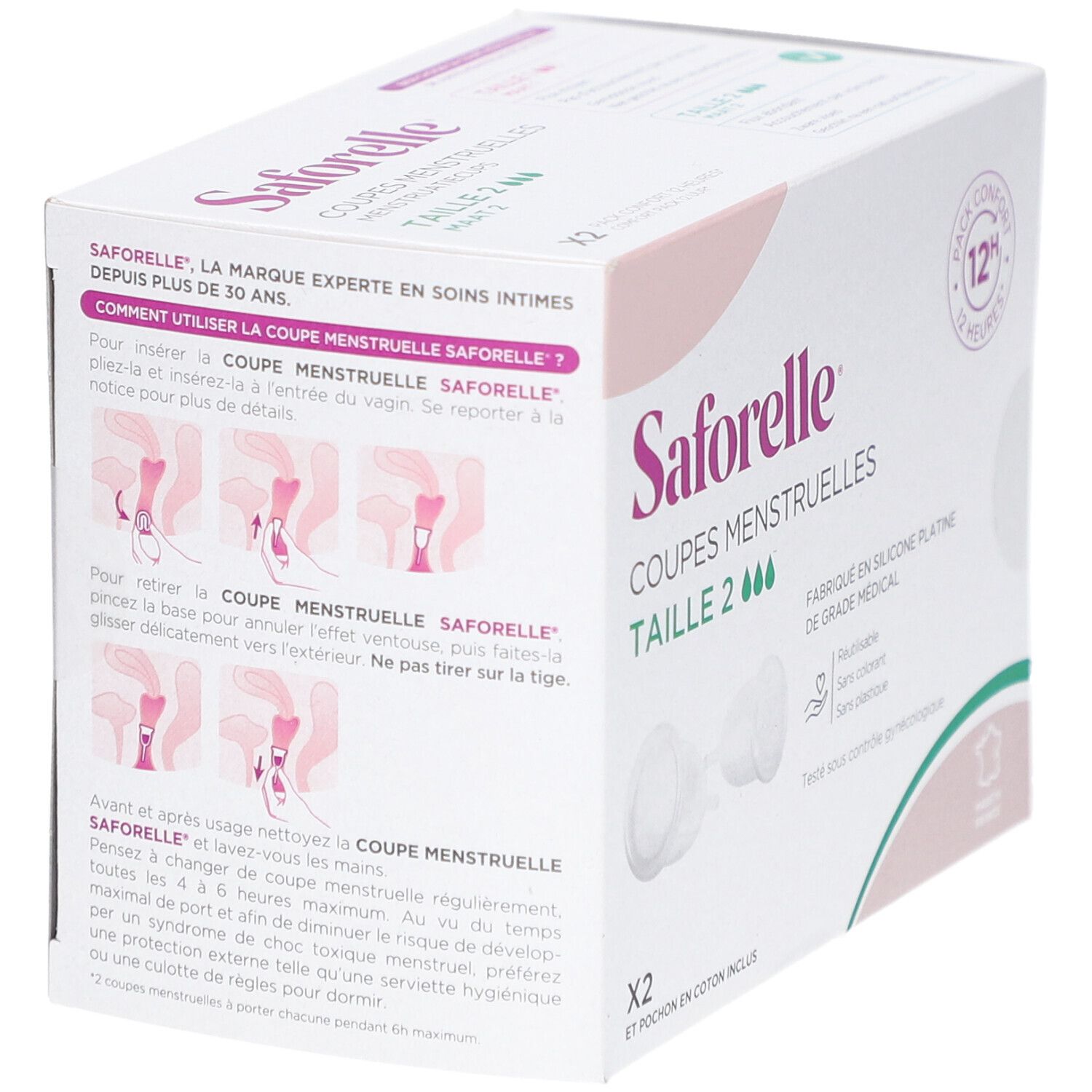 SAFORELLE Coupes Menstruelles Taille 2 1 pc(s) Culotte Menstruelle view 2