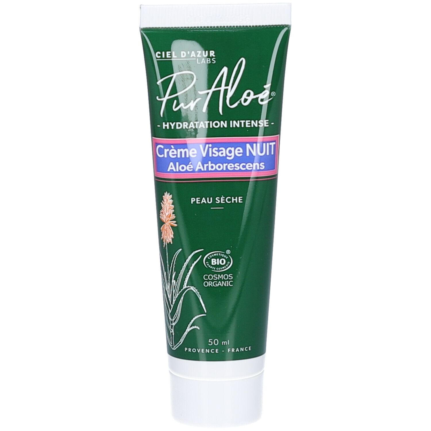 Pur’Aloé Nachtcreme mit Aloe Arborescens Regeneration über Nacht: product photo