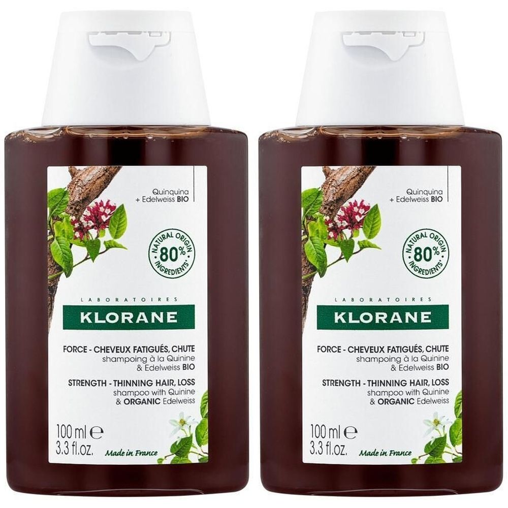 Klorane Bio-Chinin & Edelweiss Shampoo