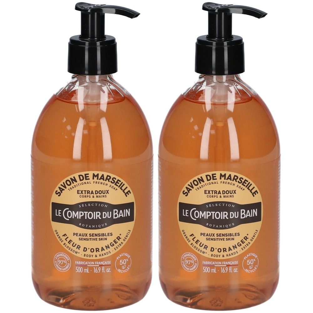 Le Comptoir du Bain Savon traditionnel de Marseille Fleur d'oranger
