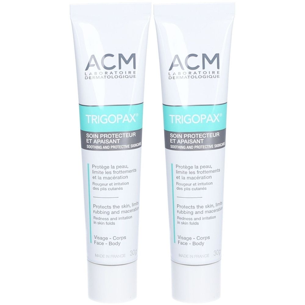 Trigopax - Soin protecteur et apaisant. tube 30 ml x2 2x30 Hautcreme