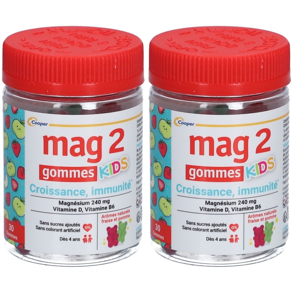 Mag 2 Kids Wachstum und Immunität Kaugummis