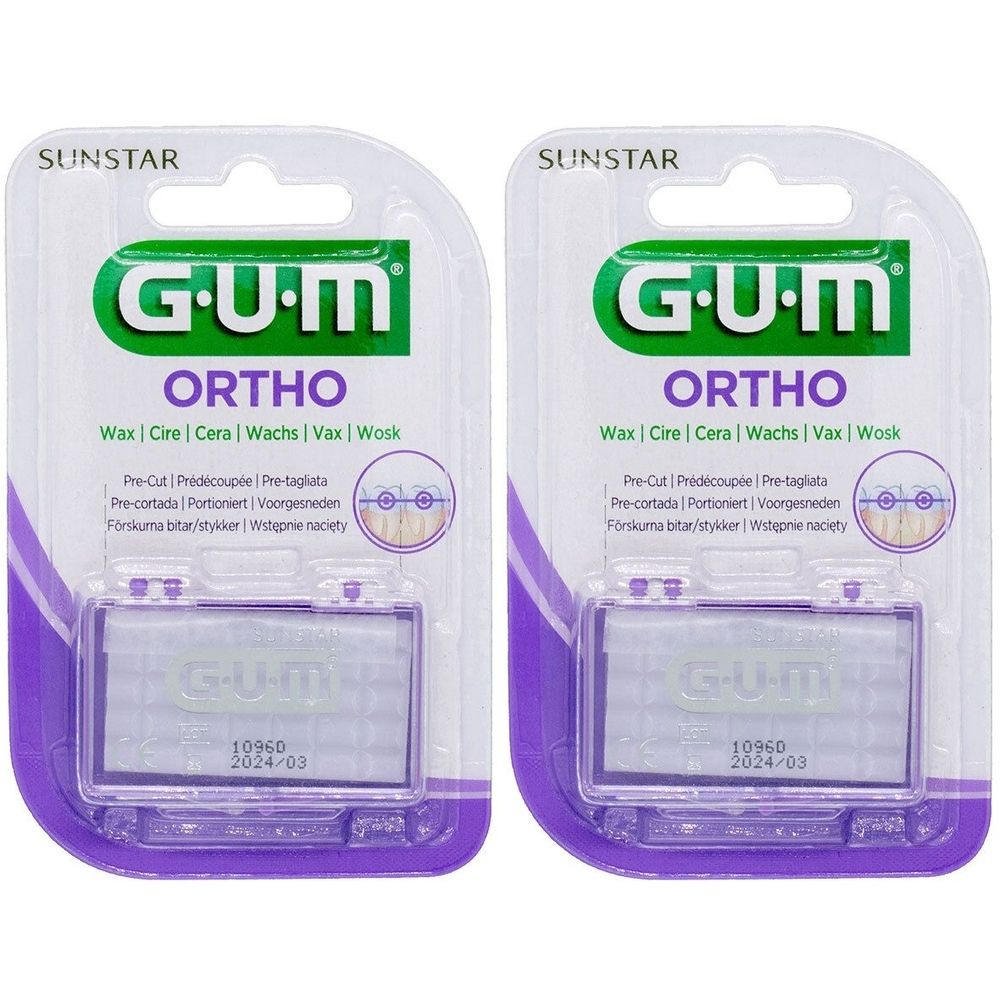 Gum® Ortho Cire Menthe