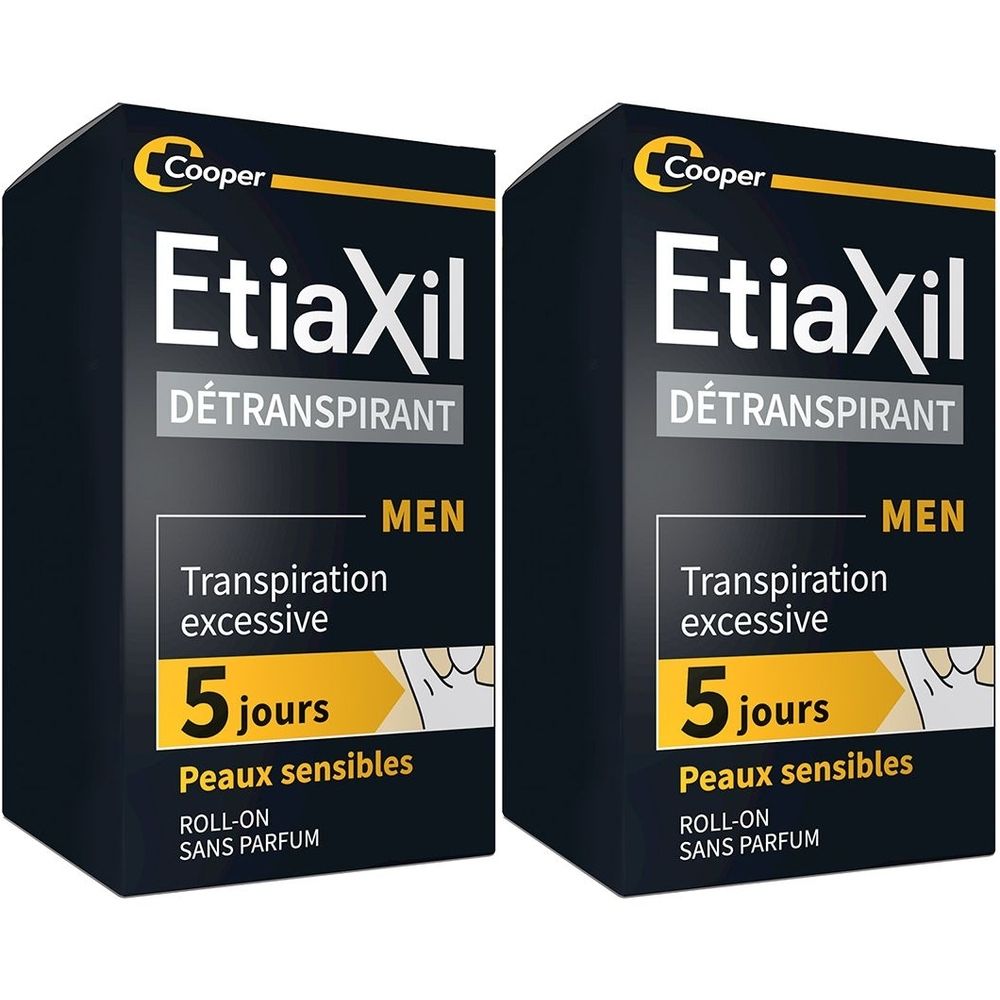 EtiaXil Empfindliche Haut Detranspirant MEN Roll-on