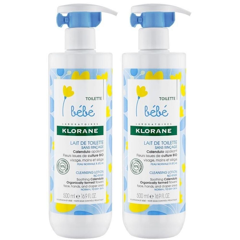 Klorane Bébé Toilettenmilch mit Ringelblume Bio