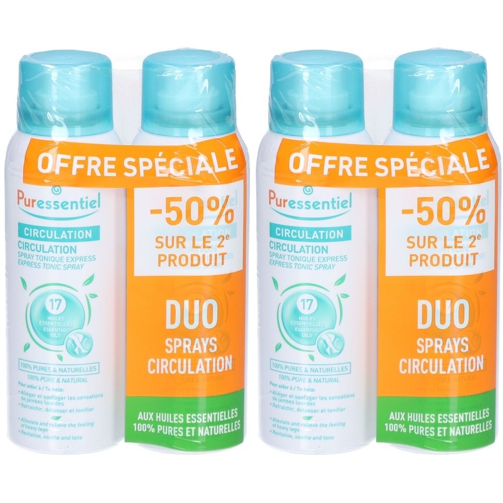 Puressentiel Spray circulation aux 17 huiles essentielles