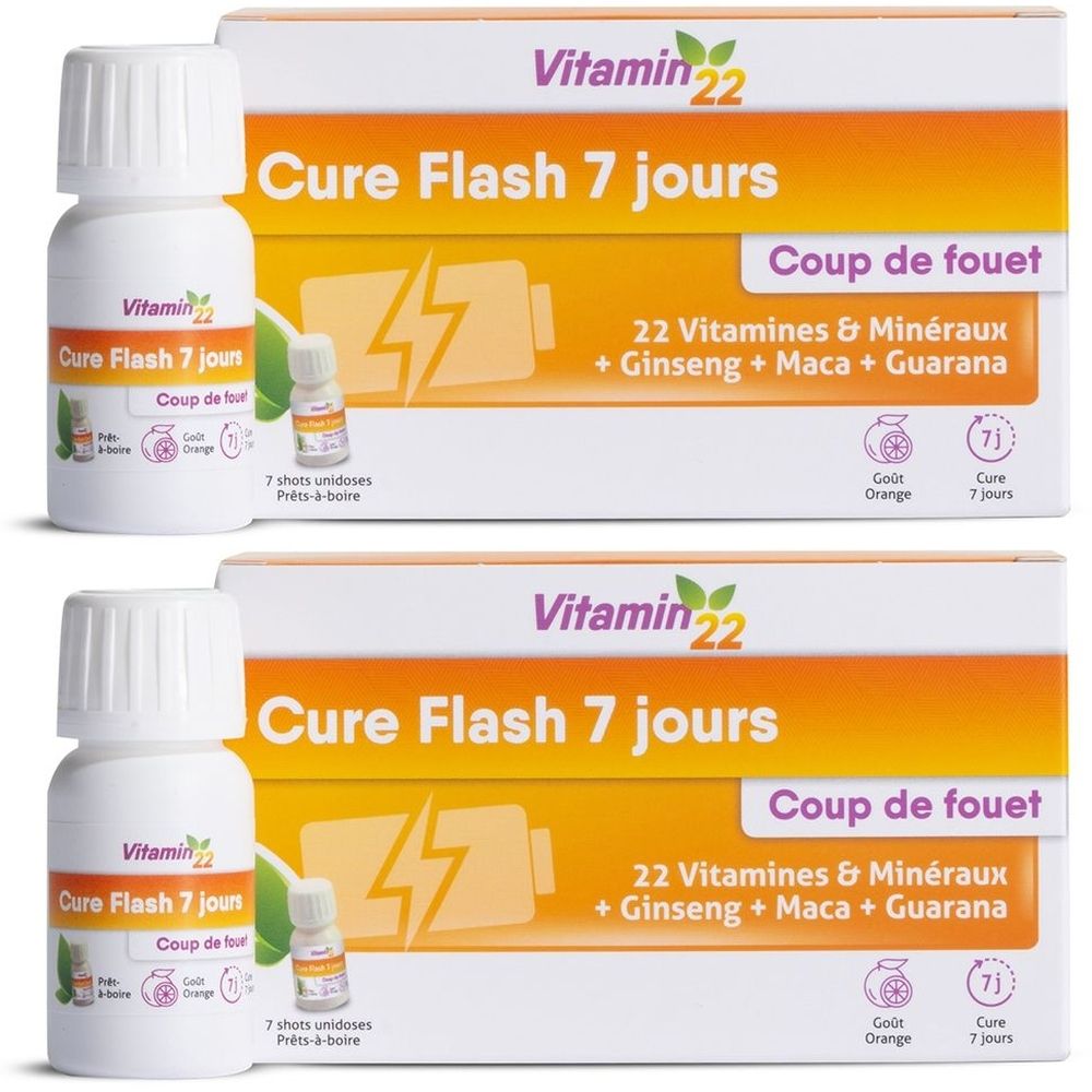 Vitamin 22 Cure Flash 7 Jours